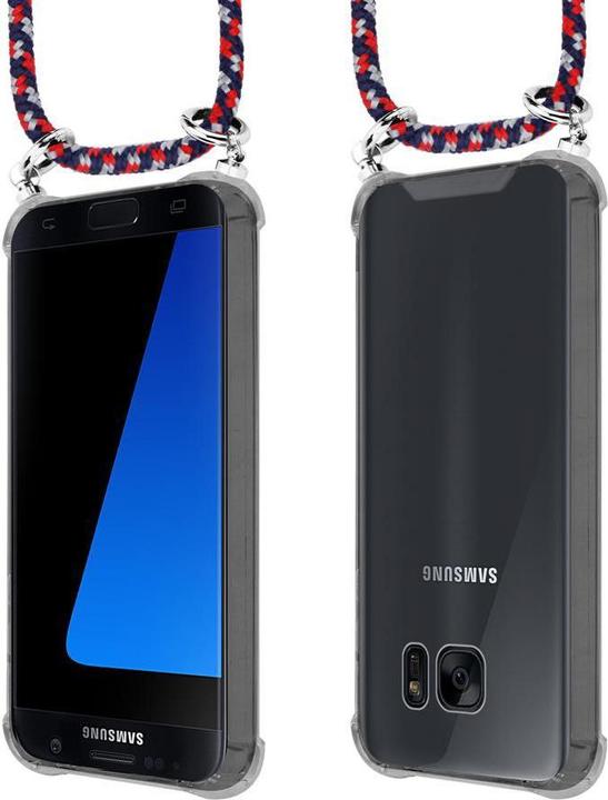 Produktbild Cadorabo TPU Handy Kette SILBER Cover