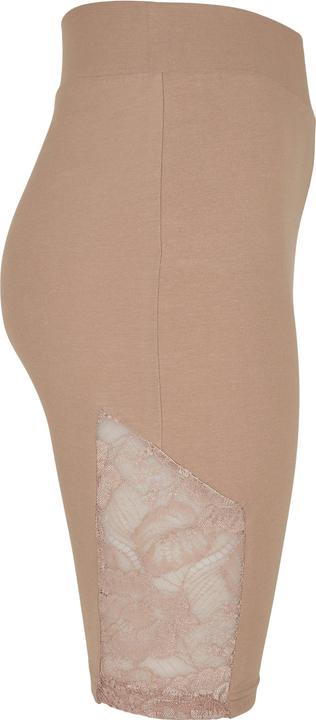 Actual product image Urban Classics Ladies High Waist Lace Inset Cycle Shorts - 16956 (M)
