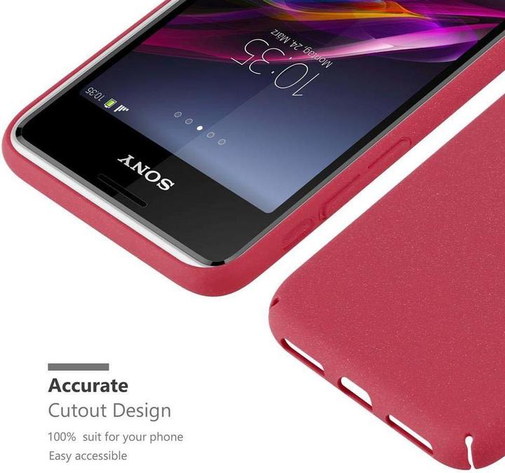 Productafbeelding Cadorabo Harde kaft Frosty Cover (Xperia E1)