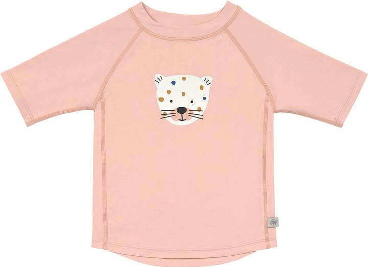 Lässig T-shirt UV manches courtes léopard rose T. 86 (86)