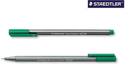 Produktbild Staedtler Fineliner triplus 334 (Grün, 1 x)