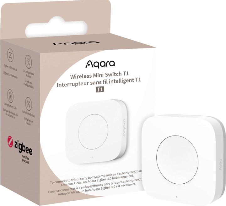 Aqara Wireless Mini Switch T1 (Zigbee)