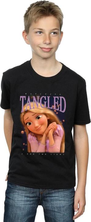 Actual product image Disney Boys Tangled Rapunzel Montage T-Shirt (116)
