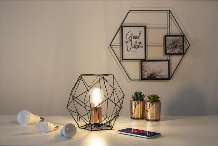 Actual product image Hama WLAN LED lamp, GU10, 5.5 W, without hub, for voice/app control, White (GU10, 5.50 W, 400 lm, 1 x, G)
