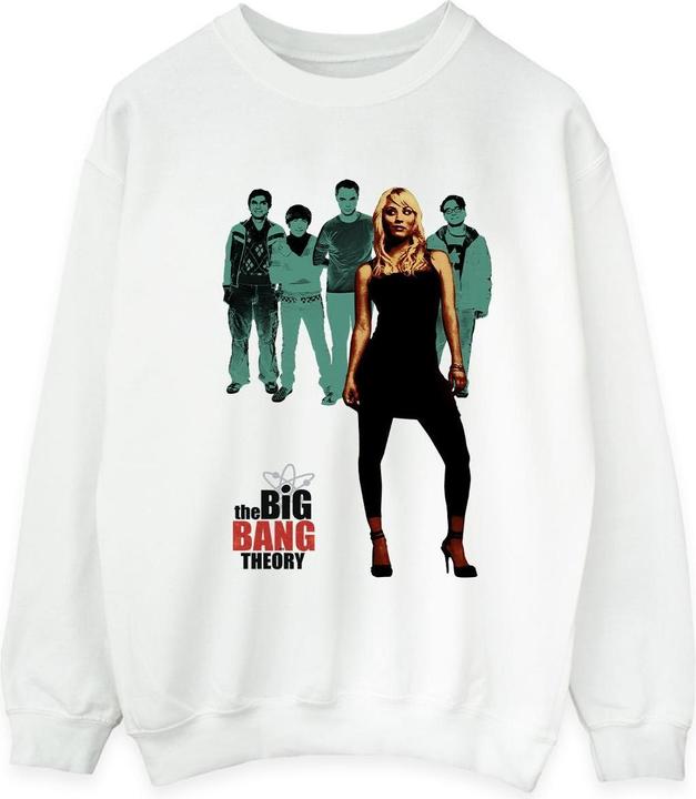 Dam Penny Stehendes Baumwoll Sweatshirt