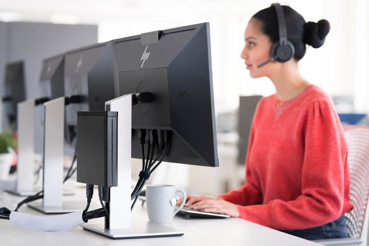 Actual product image HP E24 G4 (1920 x 1080 pixels, 23.80")