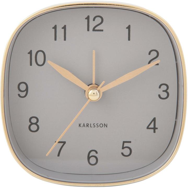 Immagine prodotto Karlsson Sveglia classica Travel Square Mouse grigio