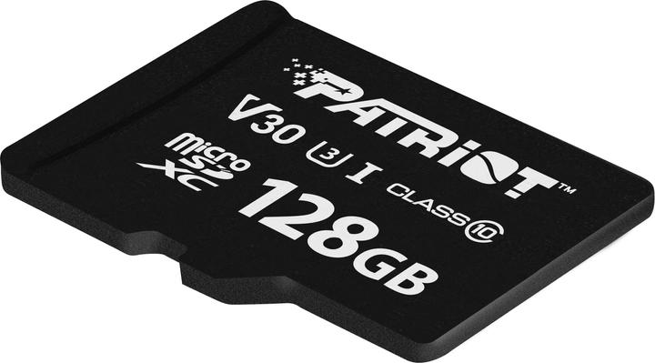 Actual product image Patriot SD Card 128GB VX Series MicroSDXV V30 PS001681 (128 GB, microSDXC, U3, UHS-I)