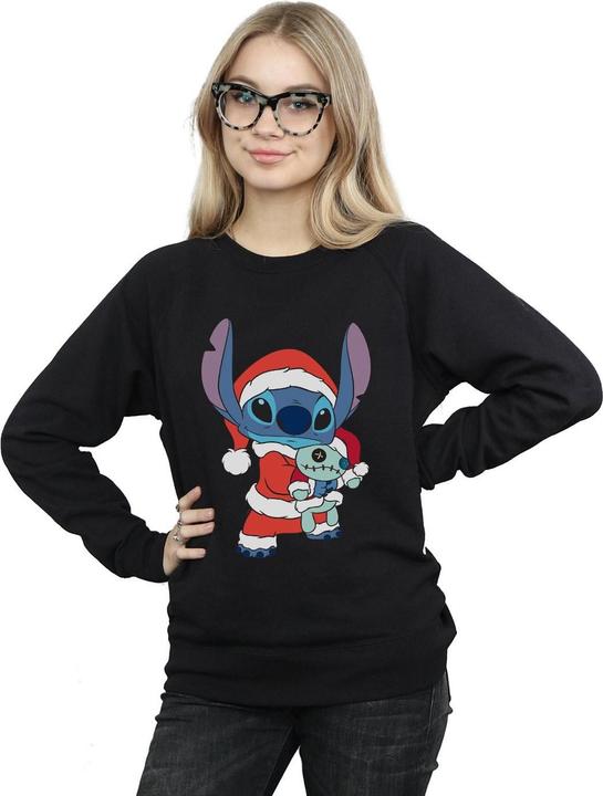 Immagine prodotto Disney Lilo And Stitch Stitch Christmas Felpa Donna (L)