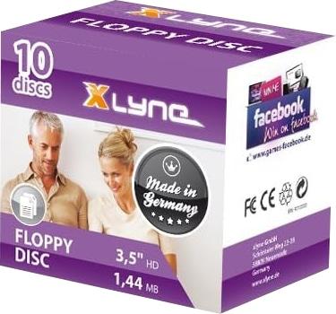 Productafbeelding Xlyne 9010000 3.5 Zoll Diskette 1.44 MB 10 St. (10 Pcs.)