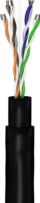 Actual product image Goobay Network cable set (U/UTP, CAT6, 100 m)