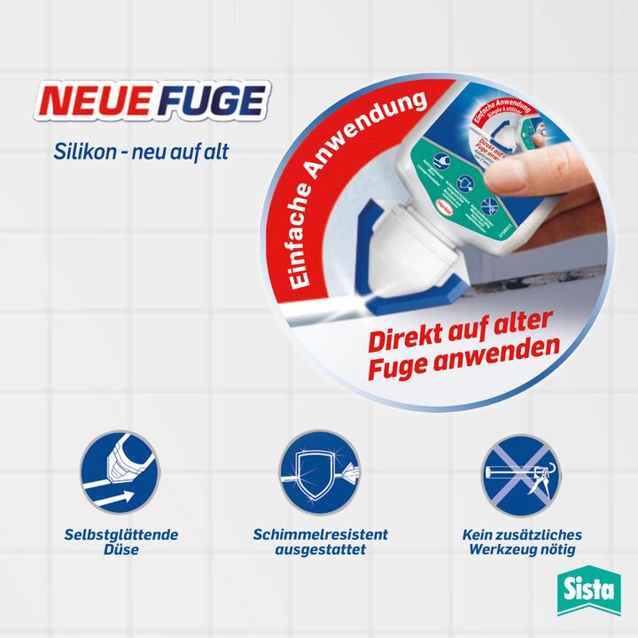 Produktbild Sista Neue Fuge (0.16 kg, White, 80 ml)
