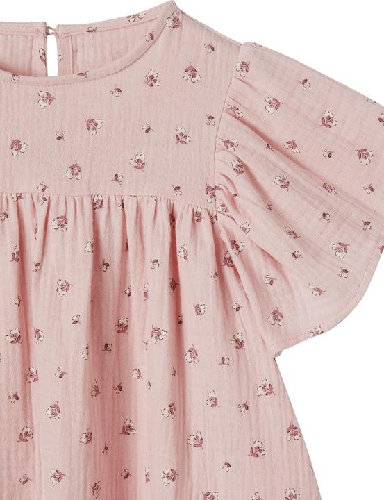 Image du produit Vertbaudet Blouse fille manches papillon en coton bio (98)