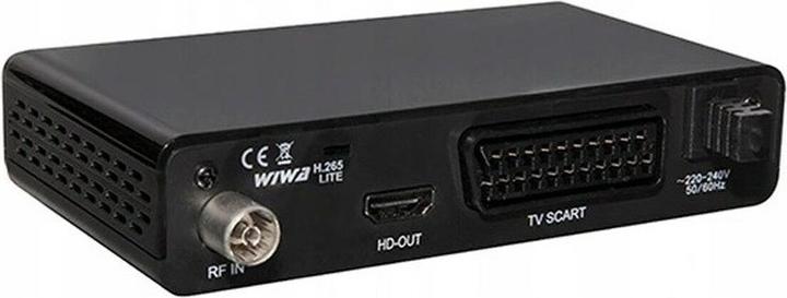 Immagine prodotto Wiwa SINTONIZZATORE DVB-T/T2 H.265 LITE (DVB-T, DVB-T2)