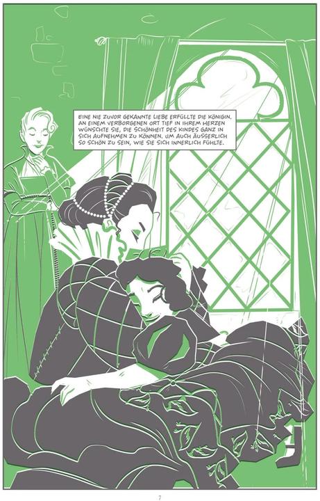 Actual product image Disney Villains Graphic Novels: Die Schönste im ganzen Land (German, Serena Valentino, Fiona Marchbank, 2024)