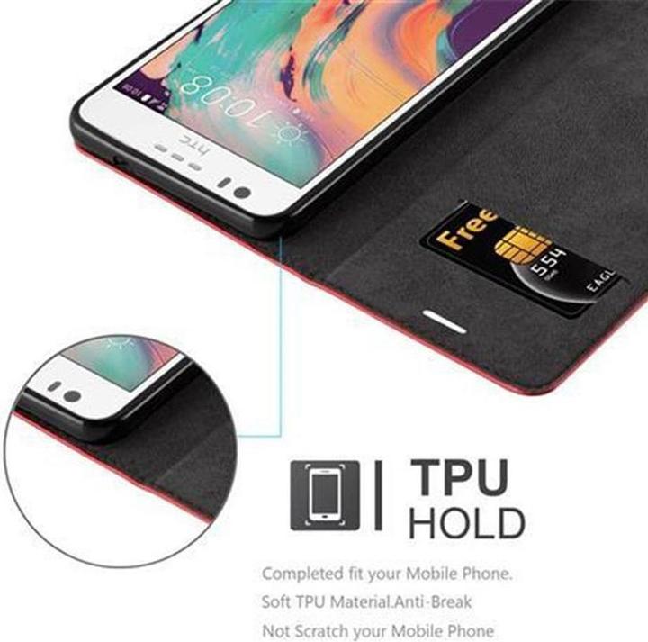 Productafbeelding Cadorabo Boek Onzichtbare Magneethoes (HTC Desire 10 Lifestyle, HTC Desire 825)