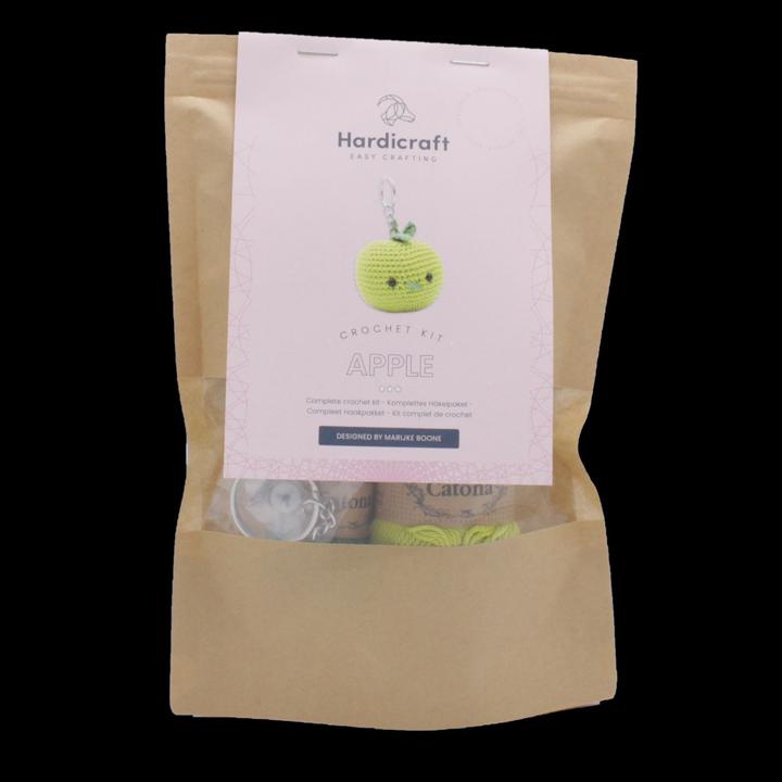 Produktbild Hardicraft Taschenanhänger Apfel - Häkelset
