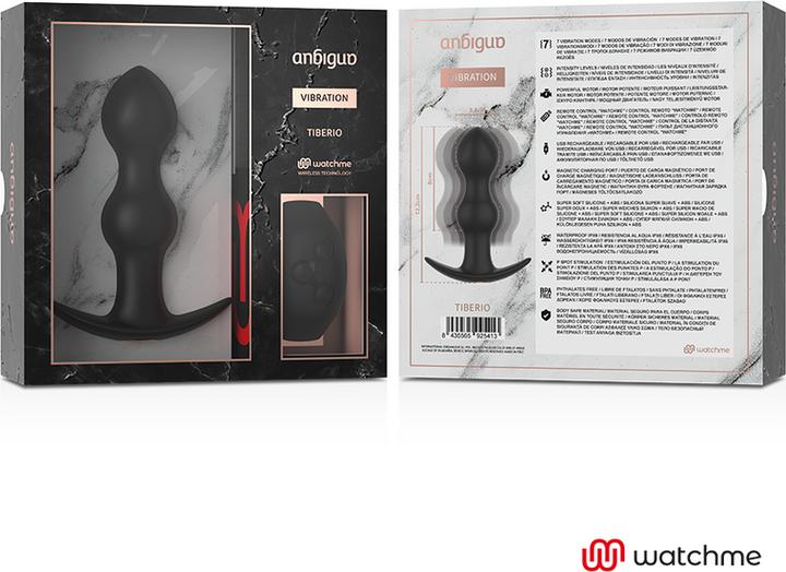 Produktbild Anbiguo Ambiguo Watchme Remote Control Plug Tiberio Anal Vibrator