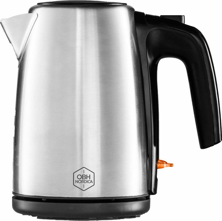 OBH Nordica 6408 Bollitore 1 l 1650 W Nero, acciaio inossidabile (1 l)