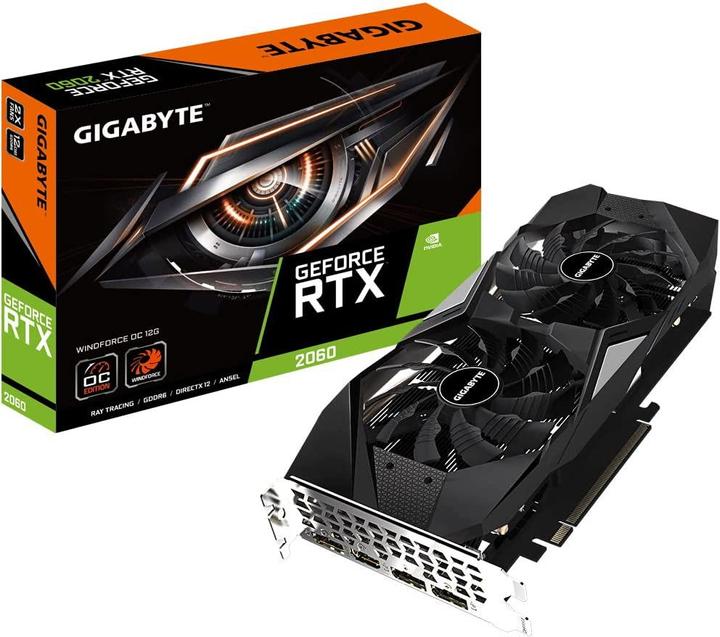 Gigabyte GeForce RTX 2060 12GB Windforce OC (12 GB)
