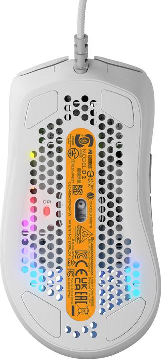Actual product image Glorious PC Gaming Race Glorious Model D 2 gaming mouse - white (Cable)