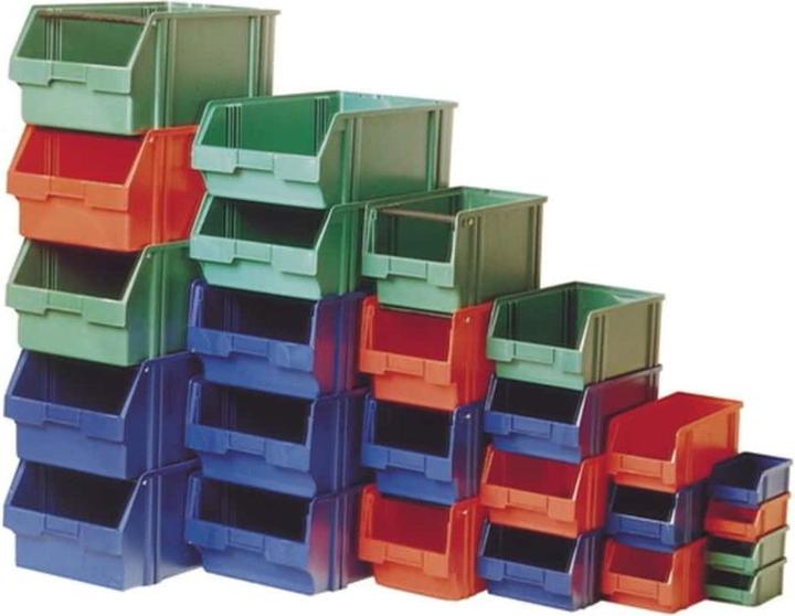 Actual product image LA-KA-PE Semi-open storage bins L350/300xW200xH150mm PS blue