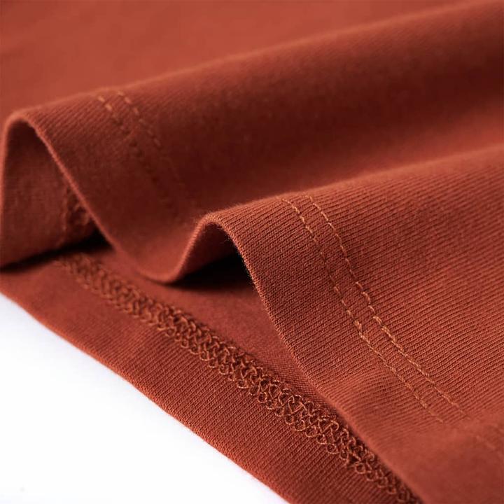 Immagine prodotto VidaXL Camicia da bambino a maniche lunghe Cognac 104,Materiale: 95 % cotone. 5 (104)