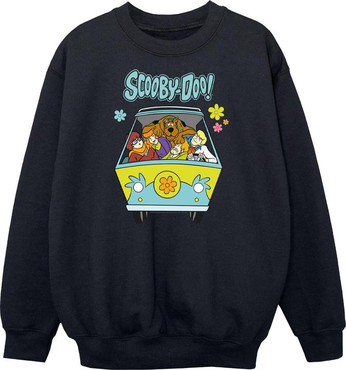 Produktbild Scooby Doo Mystery Machine Group Sweatshirt Mädchen (140, 146)