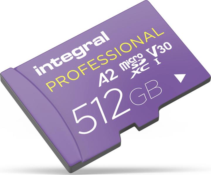 Produktbild SDXC Micro 512 GB U3 V30 A2 (512 GB, microSD, U3, UHS-I)