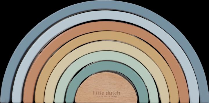Produktbild Little Dutch Regenbogen Forest Friends blue FSC