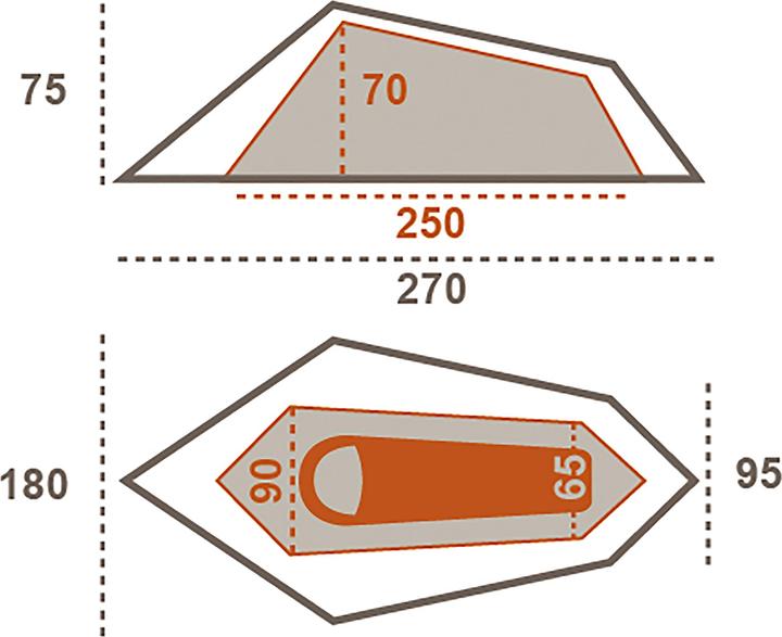 Image du produit Grand Canyon Richmond 1 (Tente tunnel, 1.70 kg, 1 personne)