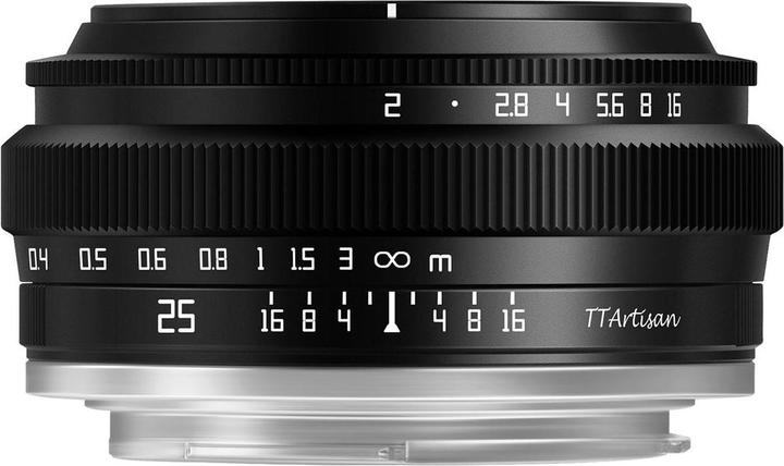 Immagine prodotto TTArtisan 25mm f/2 Sony E (Sony E, APS-C / DX)