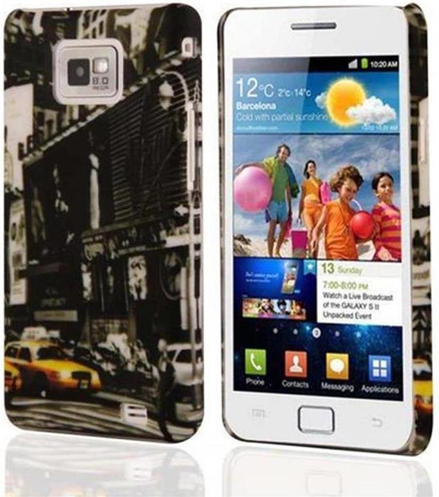 Produktbild Cadorabo Hard Cover mit Aufdruck Cover (Samsung Galaxy S2 Plus, Samsung Galaxy S2)