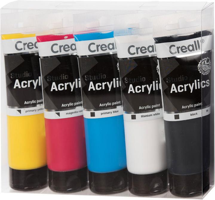 Immagine prodotto Creall Vernice acrilica da studio (Multicolore, 120 ml)