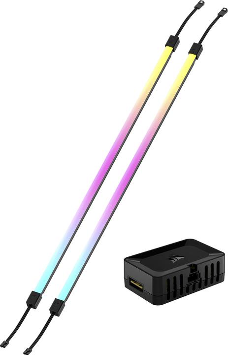 Actual product image Corsair iCUE LINK LS430 Aurora RGB Light Strips 430mm Kit (Multicoloured)