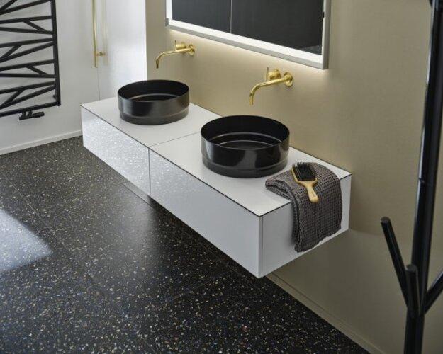 Produktbild Kaldewei Nueva Waschtisch-Schale 3191, rund, Durchmesser 380mm, ohne Überlauf, 911206003 (502 mm, 481 mm)