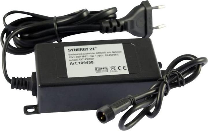 Produktbild Synergy 21 LED-Bodeneinbaustrahler ARGOS zub Netzteil 12V / 30W IP67