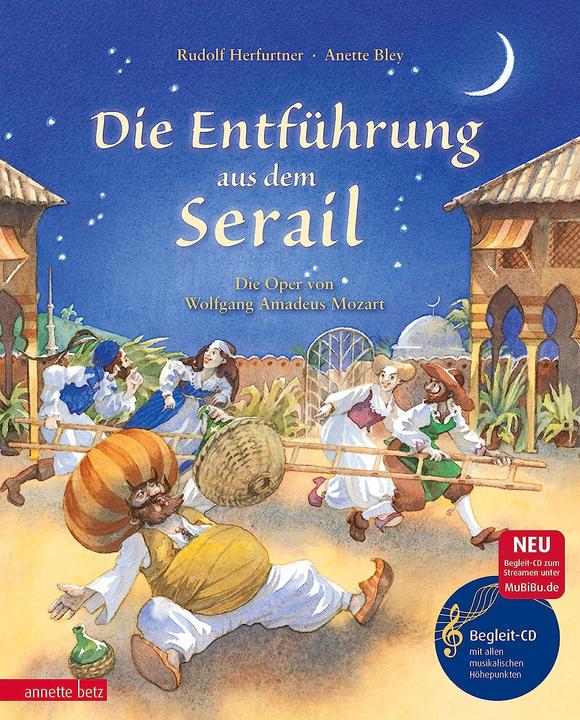 Produktbild Die Entführung aus dem Serail mit CD (Rudolf Herfurtner, Deutsch)