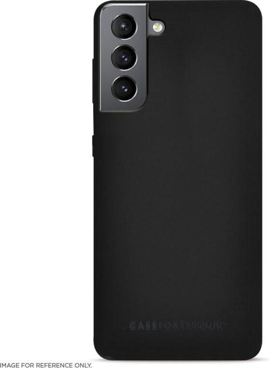 Actual product image Case FortyFour Soft cover No.1 black (Samsung Galaxy S21 FE)