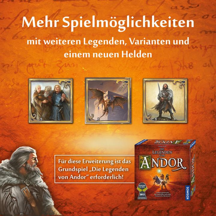Productafbeelding Kosmos De legenden van Andor - De bonusbox (Duits)