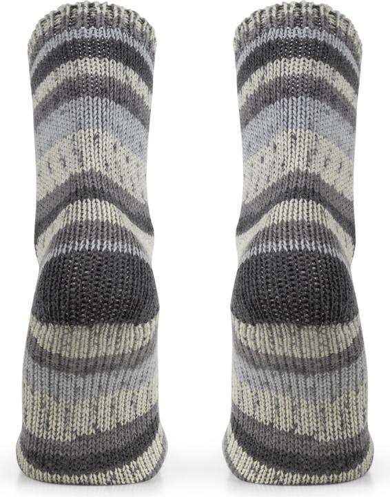Produktbild Normani 2 Paar Gestrickte Wollsocken Bunt-geringelt (2er Pack, 35 - 38)