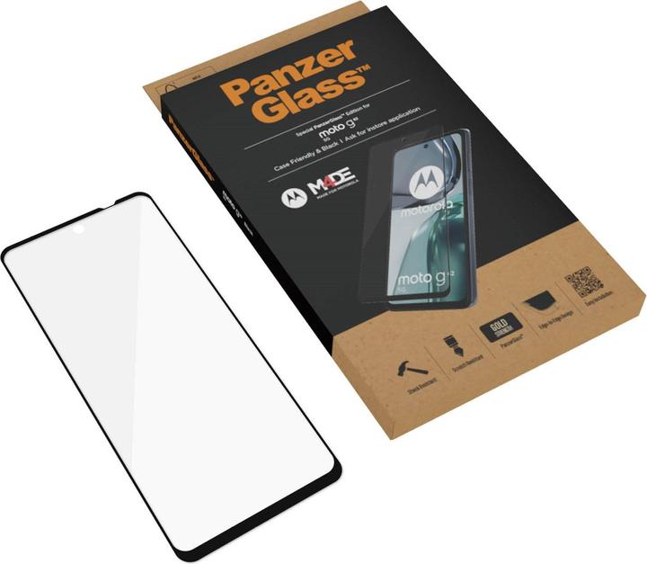 Actual product image PanzerGlass Edge-to-edge (1 Piece, Motorola Edge 30)