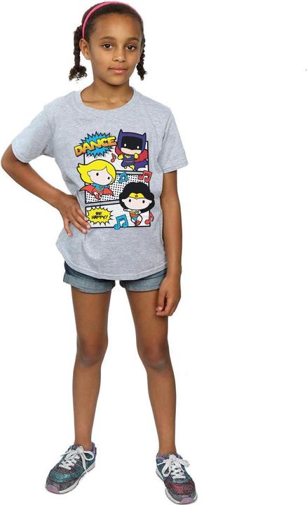 Immagine prodotto Chibi Super Friends Dance Maglietta Ragazze (116)