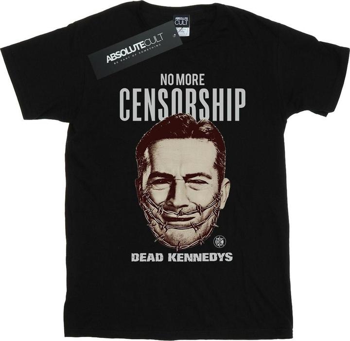 Immagine prodotto Dead Kennedys No More Censorship Maglietta Uomo (L)