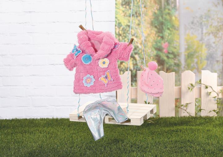 Actual product image Zapf Creation BABY born fleece coat 43cm