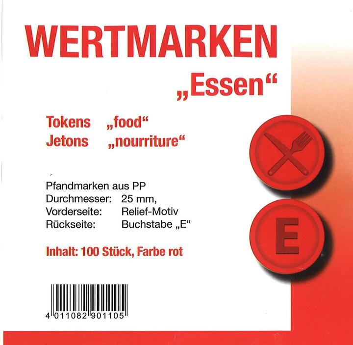 Produktbild W&A Jetons Wertmarken Essen