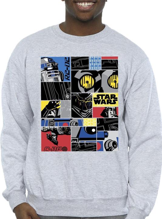 Image du produit Star Wars - Sweat DROID MONTAGE - Homme (M)