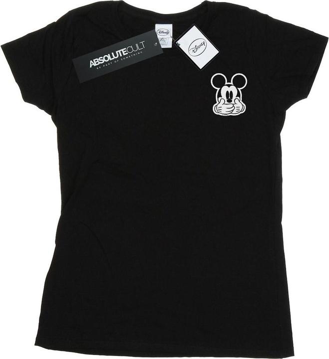 Produktbild Disney Mickey Mouse Dont Speak Breast Print TShirt (M)