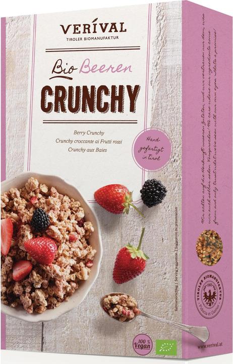Immagine prodotto Verival Muesli croccante ai frutti di bosco biologico (375 g)