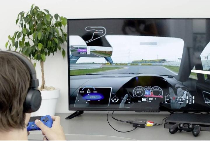 Image du produit SpeaKa Professional Convertisseur AV (RCA - HDMI) 1920 x 1080 pixels (Convertisseur de caméra)